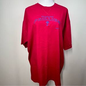 Russell Athletic Pro Cotton Embroidered Philadelphia Phillies 2002 Tee Shirt XL